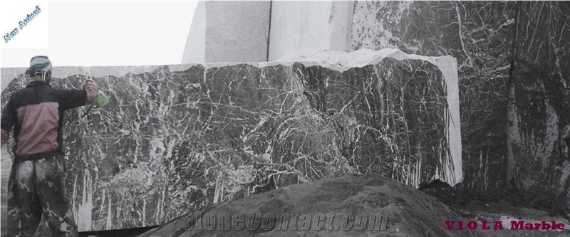 Viola Marble Block