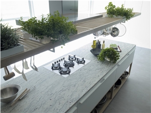River White Granite Kitchen Countertops