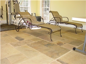 Fossil Mint Sandstone Floors Tiles & Slabs, Beige India Sandstone for Flooring Fossil Mint Sandstone Floors Tiles & Slabs, Beige India Sandstone for Flooring