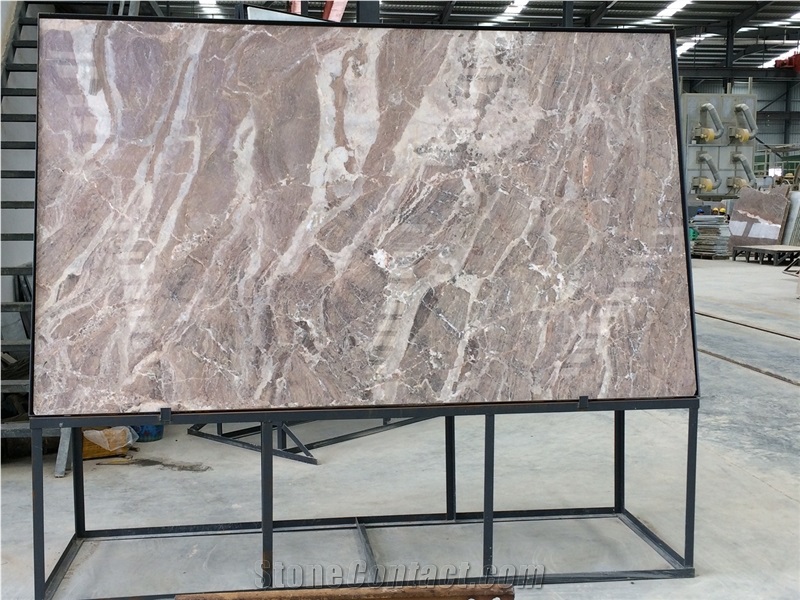 China Tepeaca Rose Marble Tiles & Slabs, Red Marble Wall Covering & Flooring