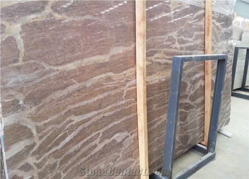 China Tepeaca Rose Marble Tiles & Slabs, Red Marble Wall Covering & Flooring