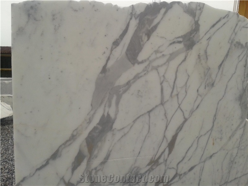 Polished Calacatta Betogli White Marble Slab & Tiles 20mm Thickness,Italy Toscana Marble