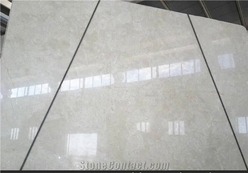 Turkey Bademli, Eğirdir Quarry, Isparta Grade a Ottoman Beige Marble Slabs for Floor and Wall