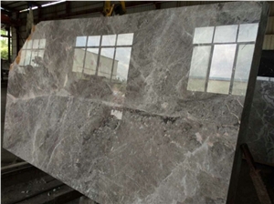 Turkey Sutculer Aksu Grade a Tundra Grey Marble Slab