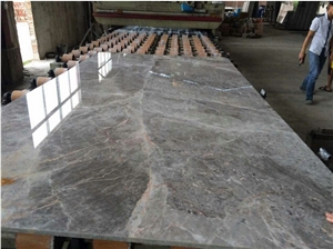 Turkey Sutculer Aksu Grade a Tundra Grey Marble Slab