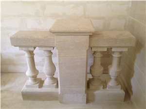 Balustrades Pierre De Saint-Gens with Base, Baluster, Handrail and Pillar