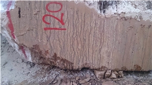 Iran Walnut Travertine Block