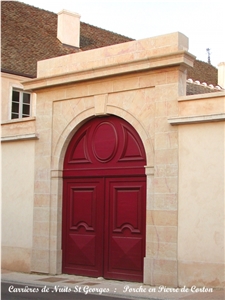 Corton Beige Limestone Building Ornaments, Porches, Frames Corton Beige Limestone Building Ornaments, Porches, Frames