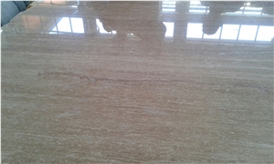 Beige & Brown Travertine Blocks Iran
