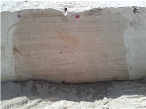 Beige & Brown Travertine Blocks Iran
