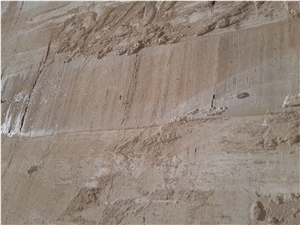 Beige & Brown Travertine Blocks Iran