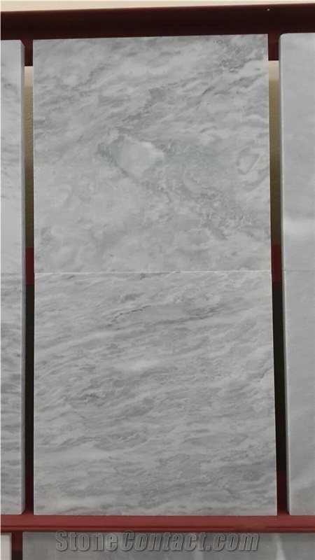 Kelantan Misty White Marble Tiles & Slabs, Grey Marble Malaysia Tiles & Slabs