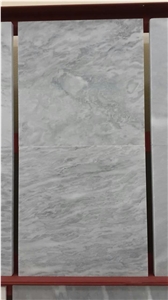 Kelantan Misty White Marble Tiles & Slabs, Grey Marble Malaysia Tiles & Slabs