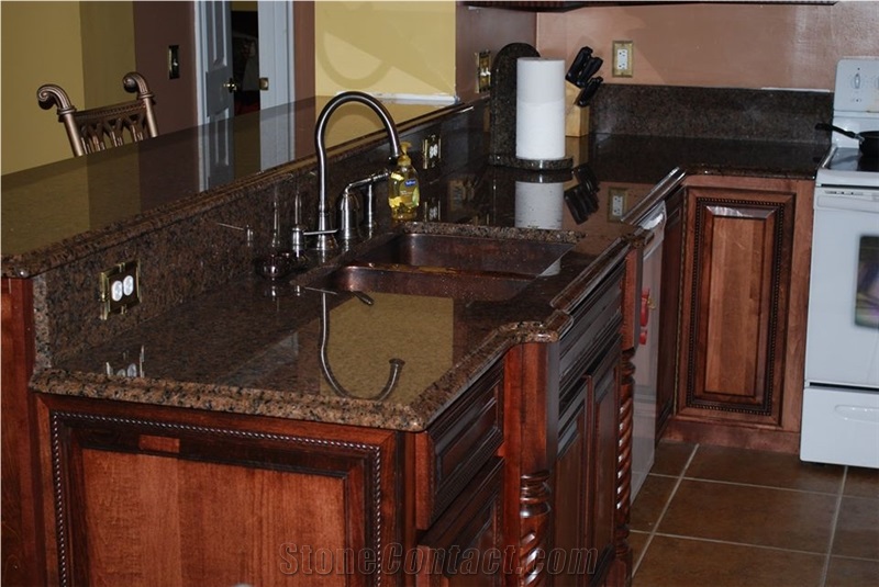 Apache Red Granite Kitchen Countertop, Red India Granite Kitchen Countertops