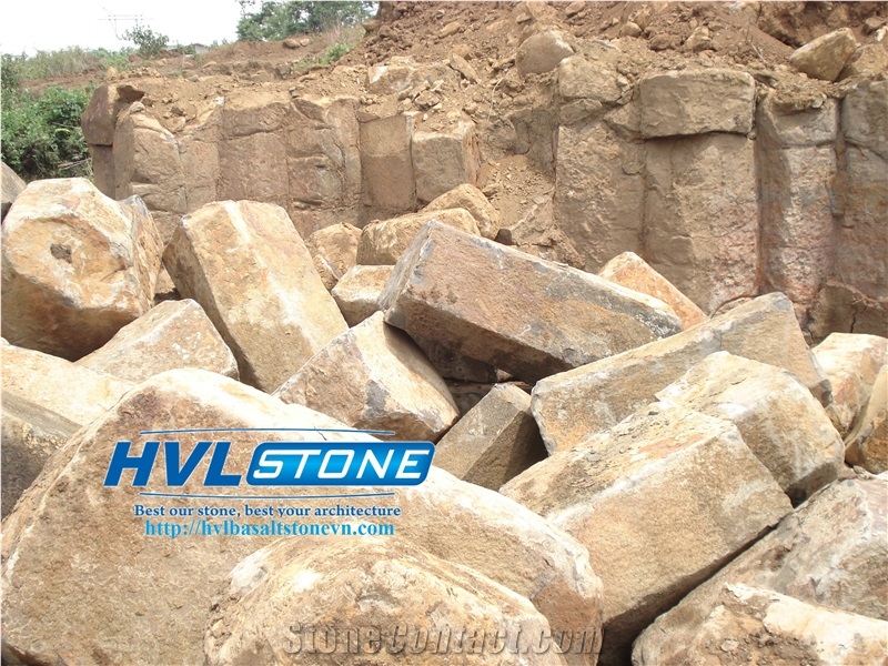 Vietnam Natural Basalt Block, Black Basalt Viet Nam Blocks