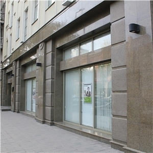 Crema Mare Marble and China Green Polished and Flamed Facade