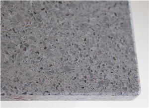 20mm Thick Quartz Product Chrome Silestone Double Pencil Round Edge Finish Countertop