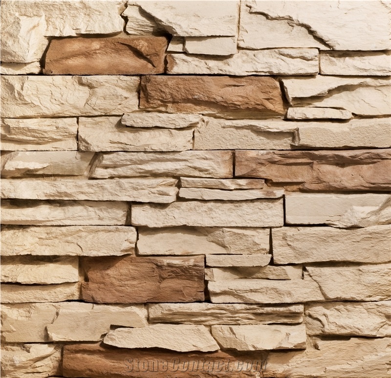 Creative Artificial Cladding Ledge Stone, Vietnamese Cladding Stone