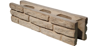 Red Kerb Stone Of Vietnam Garden Stone