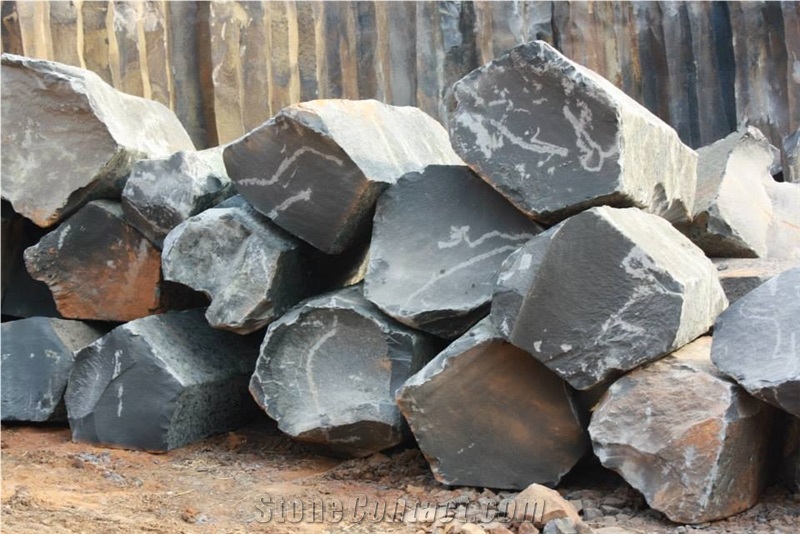 Black Basalt Viet Nam Blocks