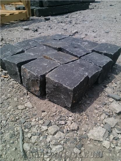 Vietnam Black Basalt Cube Stone