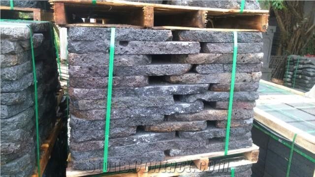 Vietnam Black Basalt Garden Step Stone