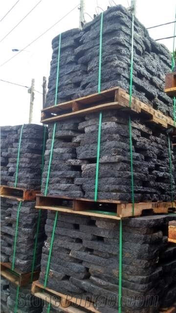 Vietnam Black Basalt Garden Step Stone