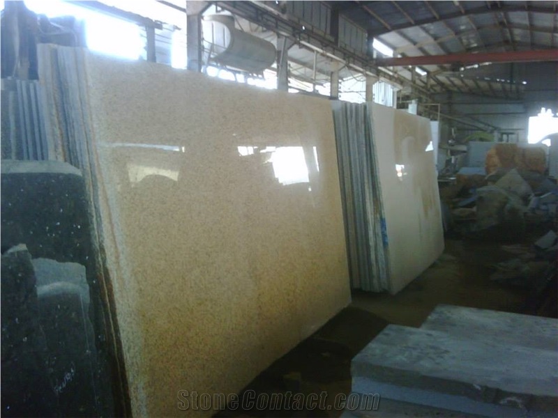 Yellow Dark Granite Tiles & Slabs Viet Nam