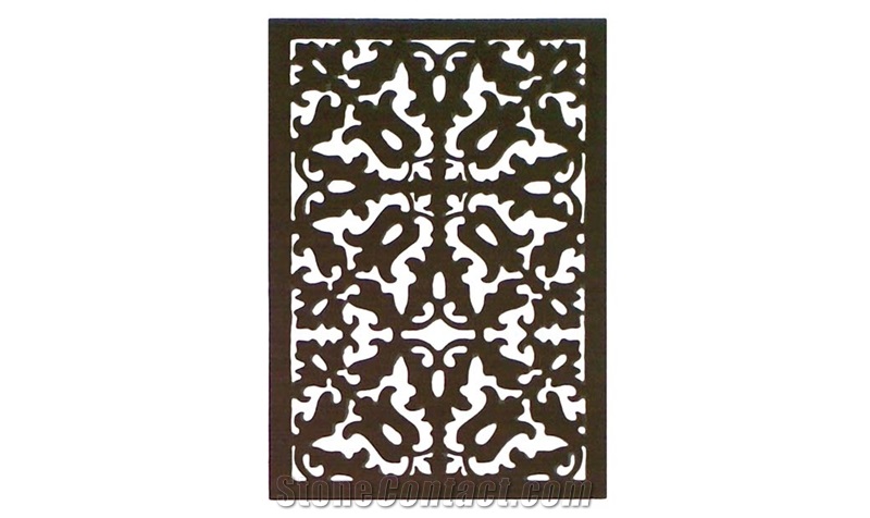 Sandstone Traditional Stone Grid Jali