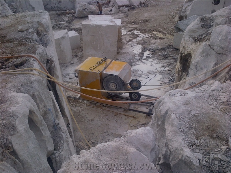 Koala Grey Marble and Creama Ratax, Grey Marble Indonesia Blocks