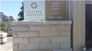 Mount White Sandstone Split Wall Cladding, White Sandstone for Building & Walling