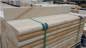Wondabyne Sandstone Full Bulnosed Edge Steps Wondabyne Sandstone Full Bulnosed Edge Steps