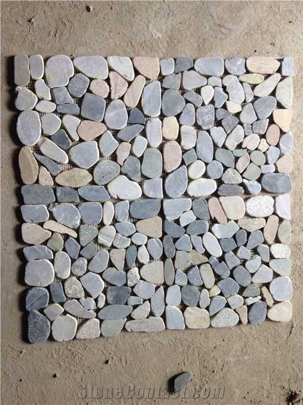 Flooring Meshwork Multicolor/Black/Grey/Irregular Paving ,Rock Surface Park Stone /Outdoor Tile,China Culture Stone