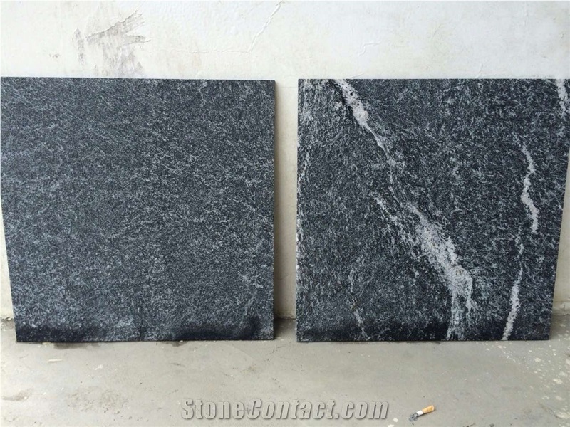 Iron Snow Granite ,Austral Black Granite ,Chinese Black Grey Snow Granite ,China Dark Grey Granite Slabs & Tiles