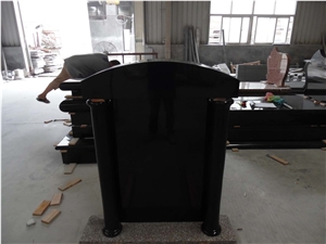 Shanxi Black Granite Tombstone,Headstone,Mountment