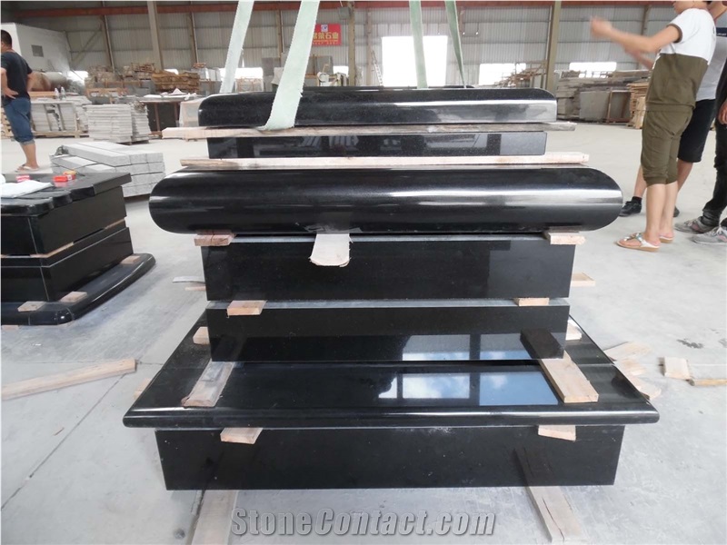 Shanxi Black Granite Tombstone,Headstone,Mountment