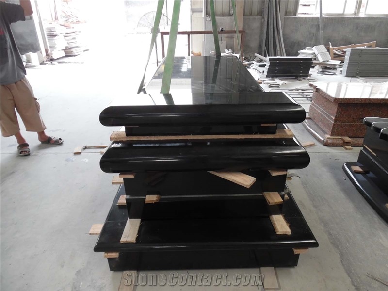 Shanxi Black Granite Tombstone,Headstone,Mountment