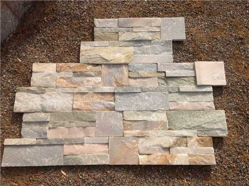 Walling Multicolor/Black/Grey/Rusty Slate,Rock Surface Indoor/Outdoor Tile,China Culture Stone