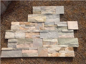 Walling Multicolor/Black/Grey/Rusty Slate,Rock Surface Indoor/Outdoor Tile,China Culture Stone