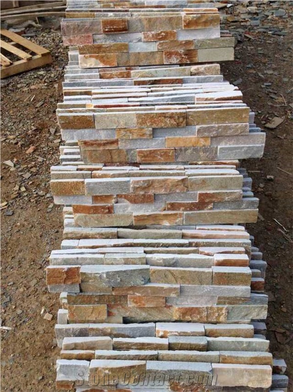 Walling Multicolor/Black/Grey/Rusty Slate,Rock Surface Indoor/Outdoor Tile,China Culture Stone