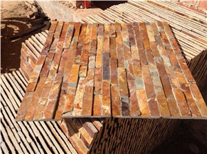 Walling Rusty Slate,Rock Surface Indoor/Outdoor Tile,China Culture Stone
