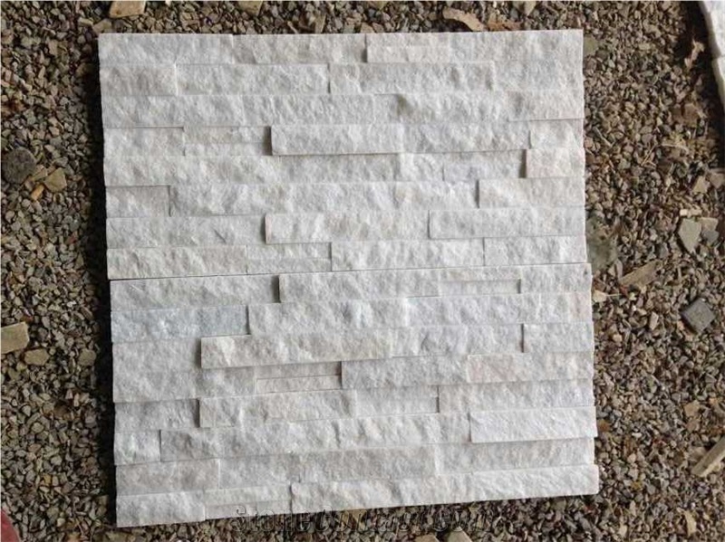 Walling White/Rusty Quartz Culture Stone,Rock Surface Indoor/Outdoortile,China Culture Stone