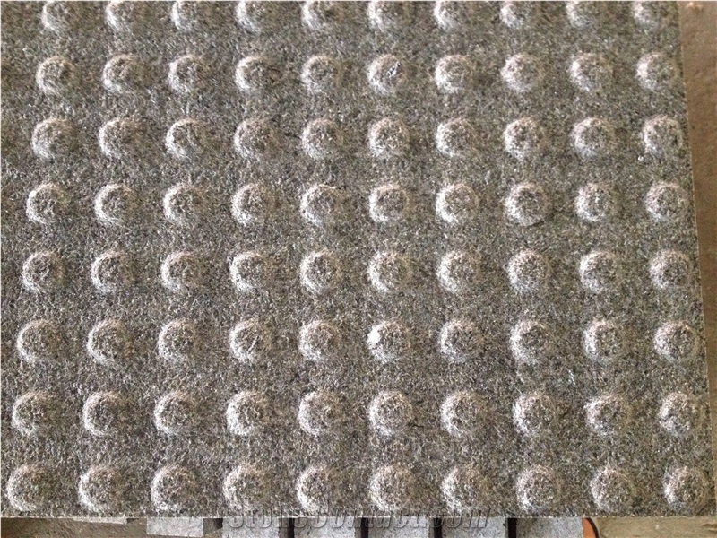 Black Blind Paving Stone, Blind Stone,Blind Person Stone, Granite Paving Stone, Angola Black Granite Blind Paving Stone