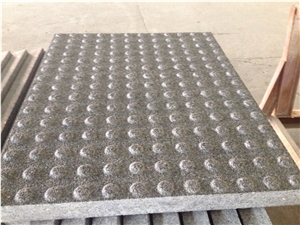 Black Blind Paving Stone, Blind Stone,Blind Person Stone, Granite Paving Stone, Angola Black Granite Blind Paving Stone