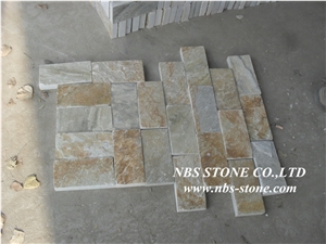 Desert Autumn Slate Tiles, China Rust Slate Floor Tiles