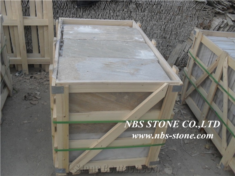 Desert Autumn Slate Tiles, China Rust Slate Floor Tiles