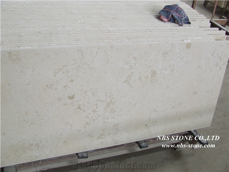 France Balzac Limestone Slabs & Tiles, St Croix Beige Limestone, St. Croix Beige Limestone