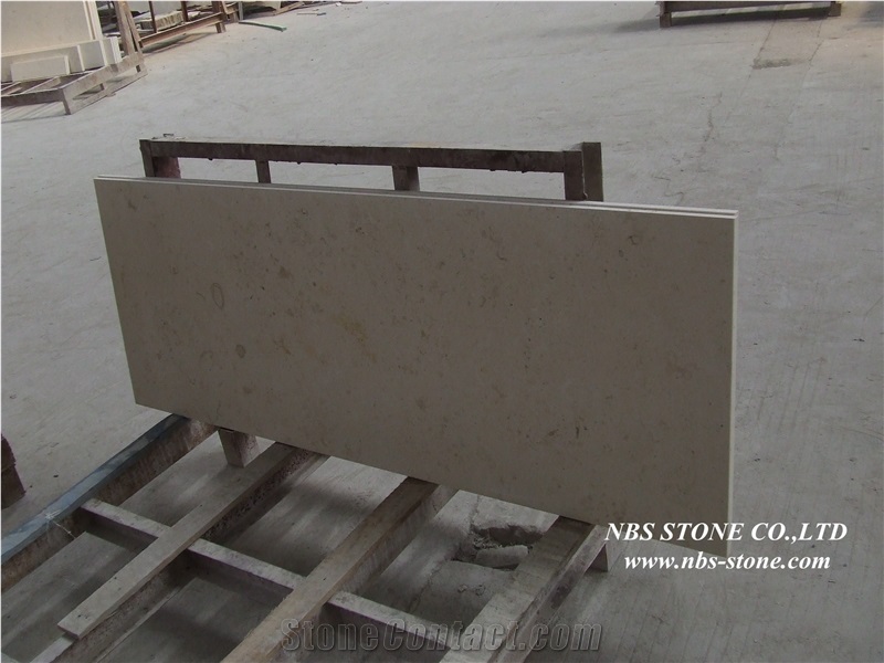 France Balzac Limestone Slabs & Tiles, St Croix Beige Limestone, St. Croix Beige Limestone