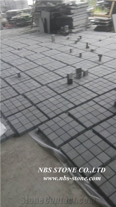 G654 Granite Cube Stone Paving Stone&Cube Stone, Black Granite Cube Stone