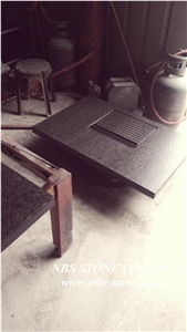 G684 Tea Set Black Granite, Black Granite Kitchen Accessories
